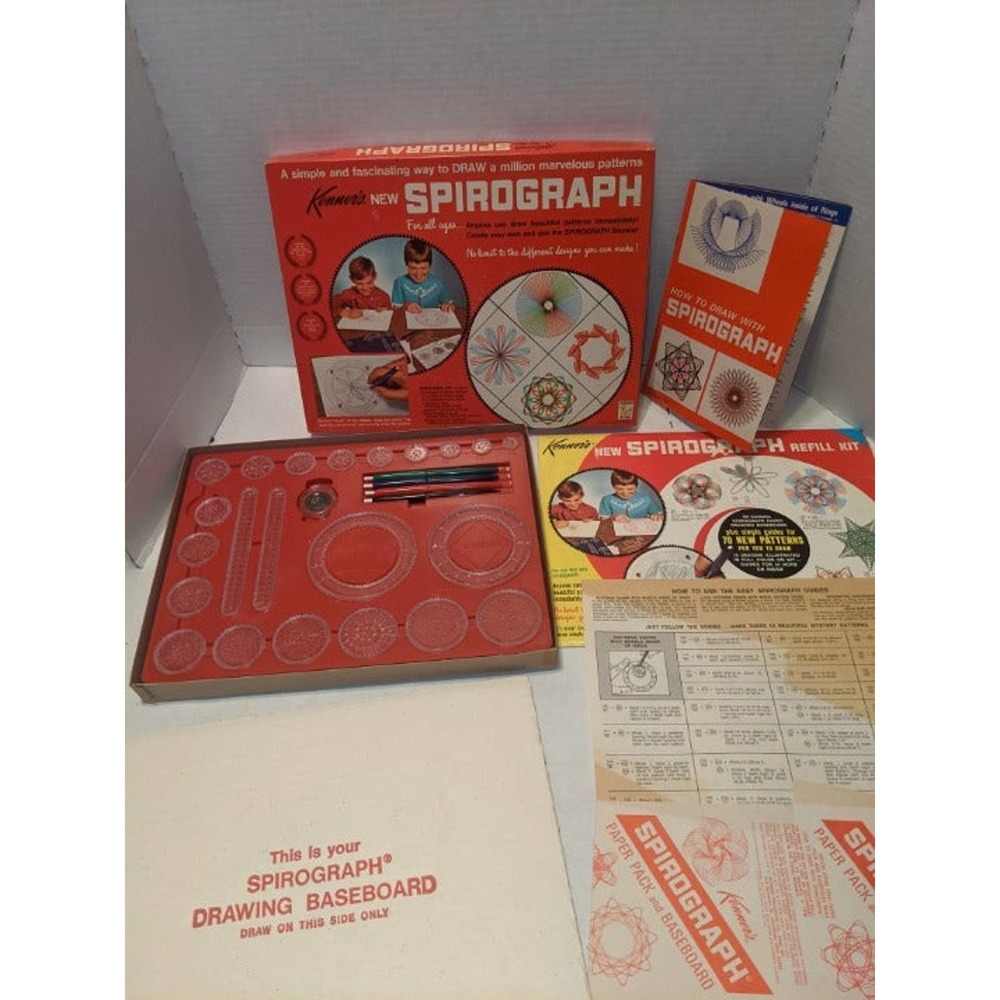 1967 Kenner's New Spirograph #401 1st Edition